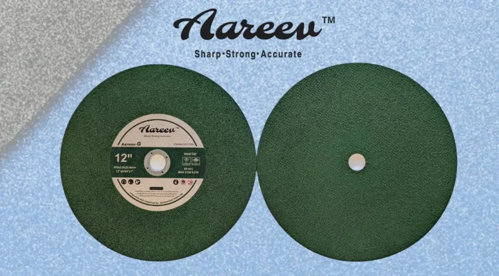Aareev Cutting Wheels 305x2x25.4 1Net (Green)