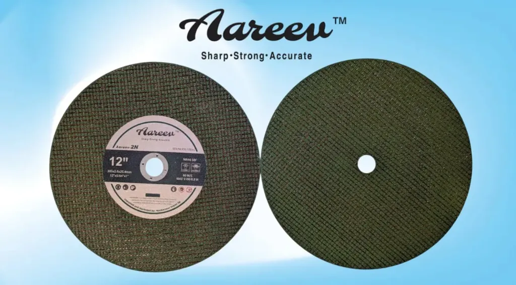 [305225.4] Aareev Cutting Wheels 305x2x25.4 Double Net (Green)