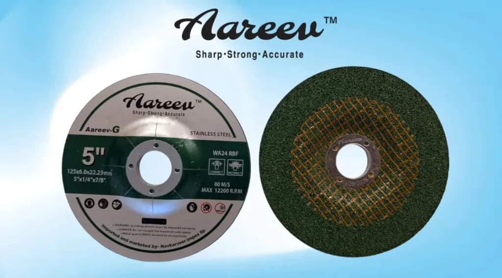 [125622] Aareev D.C Wheels 125x6x22.2 2.5Net (Green)