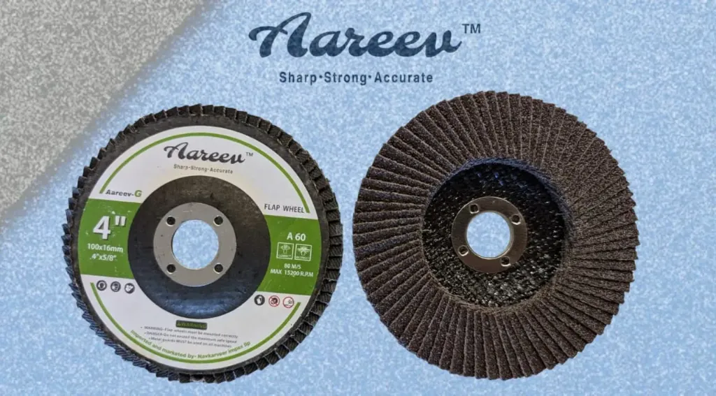 Aareev Flap Disc 100x16 A80 (Black)